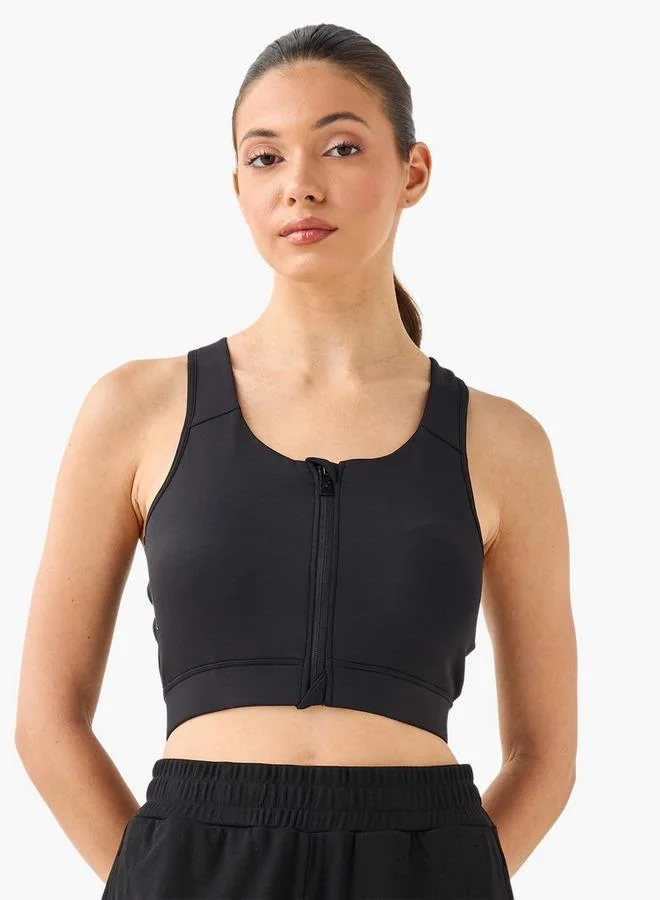 آكتف Women 2 Way Stretch High Support Sports Bra
